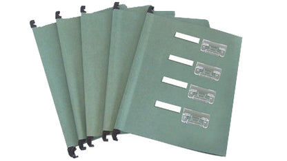 ValueX A4 Suspension File Manilla V Base Green (Pack 10) - FP10A4 - NWT FM SOLUTIONS - YOUR CATERING WHOLESALER