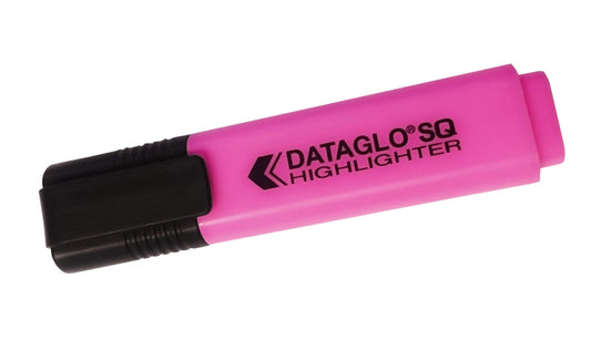 ValueX Flat Barrel Highlighter Pen Chisel Tip 1-5mm Line Pink (Pack 10) - 791008 - NWT FM SOLUTIONS - YOUR CATERING WHOLESALER