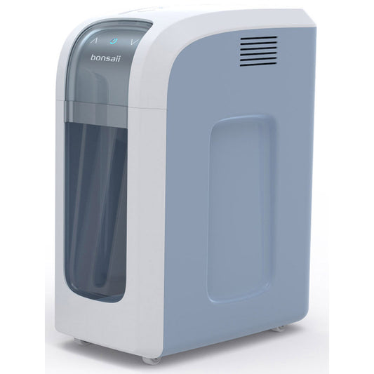 Bonsaii 4D14 Micro Cut Shredder 14 Litre 6 Sheet White - 50001 - NWT FM SOLUTIONS - YOUR CATERING WHOLESALER