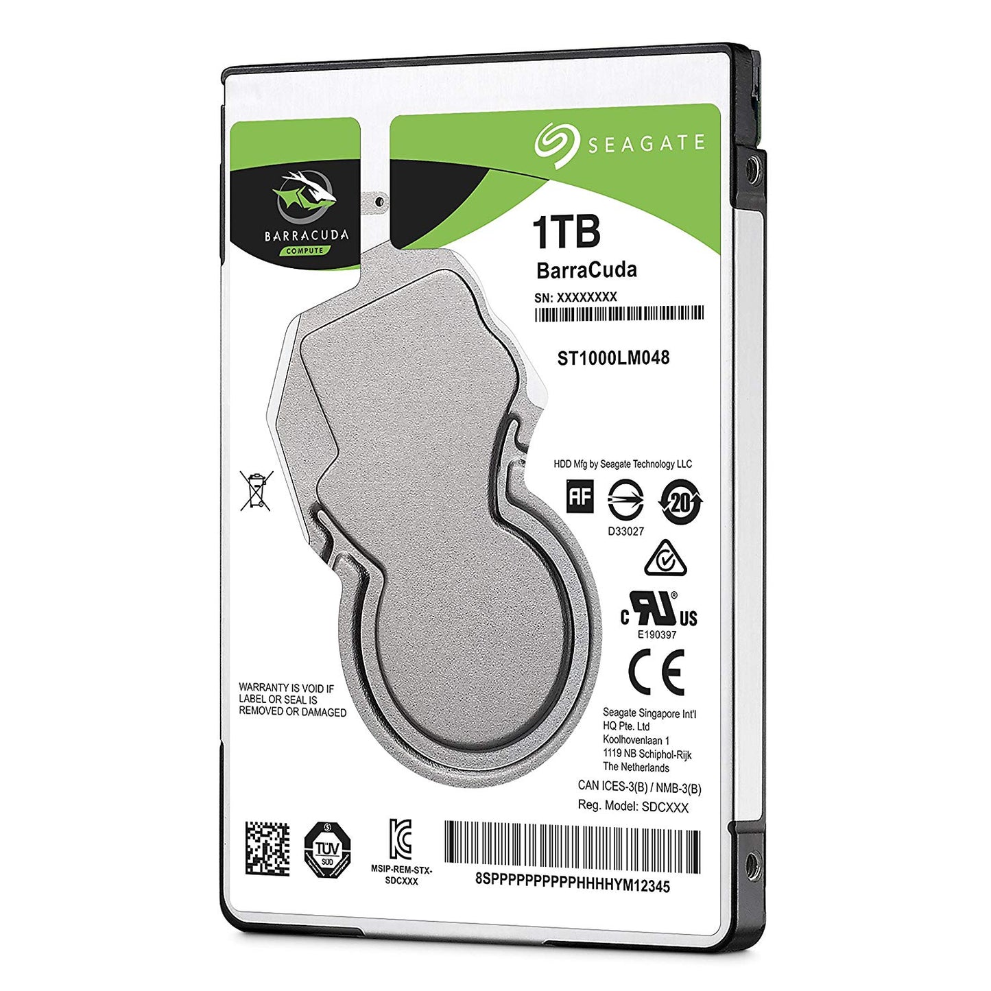 Seagate 1TB Internal BarraCuda SATA 2.5 Inch Internal Hard Drive