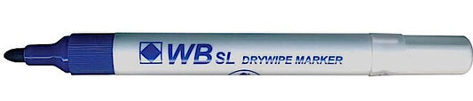 ValueX Whiteboard Marker Bullet Tip 2mm Line Blue (Pack 10) - 871003 - NWT FM SOLUTIONS - YOUR CATERING WHOLESALER