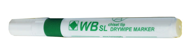 ValueX Whiteboard Marker Chisel Tip 2-5mm Line Green (Pack 10) - 872004 - NWT FM SOLUTIONS - YOUR CATERING WHOLESALER