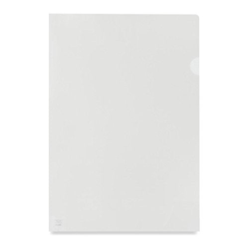 ValueX Cut Flush Folder Polypropylene A4 Orange Peel Clear (Pack 100) - 8020638 - NWT FM SOLUTIONS - YOUR CATERING WHOLESALER