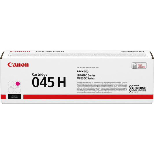 Canon 045HM Magenta High Capacity Toner Cartridge 2.2k pages - 1244C002 - NWT FM SOLUTIONS - YOUR CATERING WHOLESALER