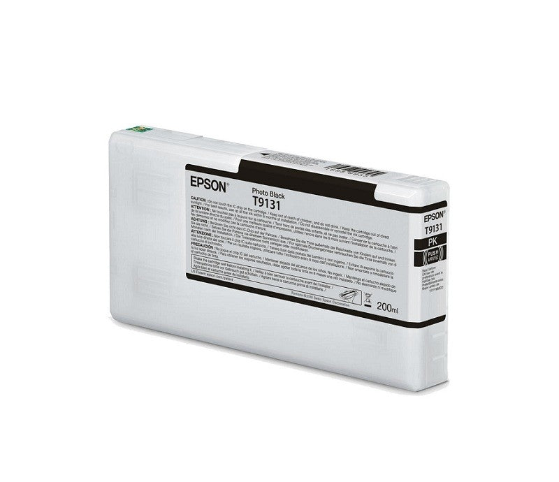 Epson T9131 Photo Black Ink Cartridge 200ml - C13T913100 - NWT FM SOLUTIONS - YOUR CATERING WHOLESALER