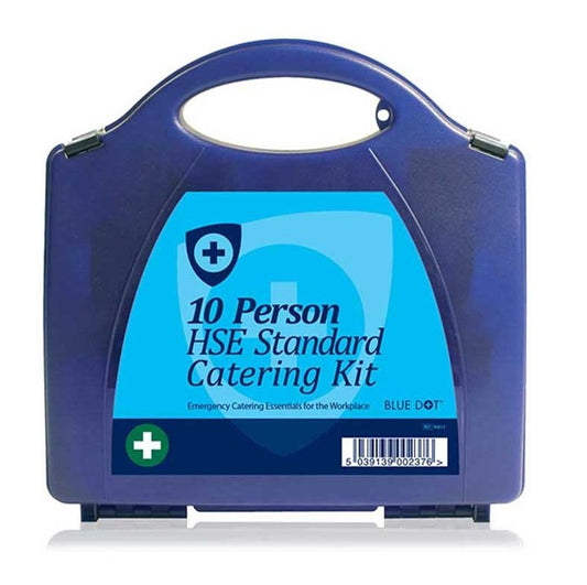Blue Dot Eclipse HSE 10 Person Catering First Aid Kit Blue - 1047203 - NWT FM SOLUTIONS - YOUR CATERING WHOLESALER