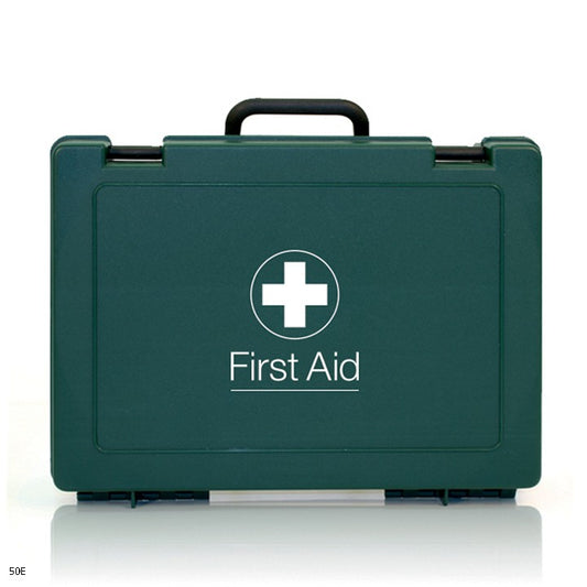 Blue Dot Standard HSE 50 Person First Aid Kit Green - 1047225 - NWT FM SOLUTIONS - YOUR CATERING WHOLESALER