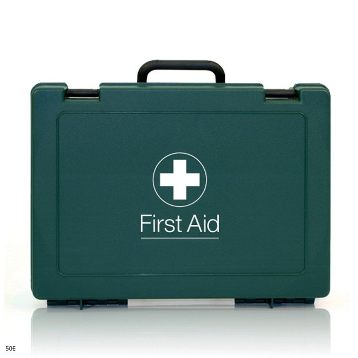 Blue Dot Standard HSE 50 Person First Aid Kit Green - 1047225 - NWT FM SOLUTIONS - YOUR CATERING WHOLESALER