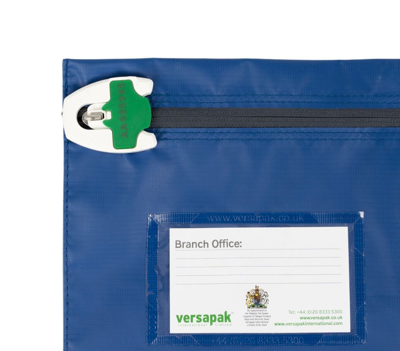 Versapak T2 Plain Security Seals White (Pack 500) - PLAINT2