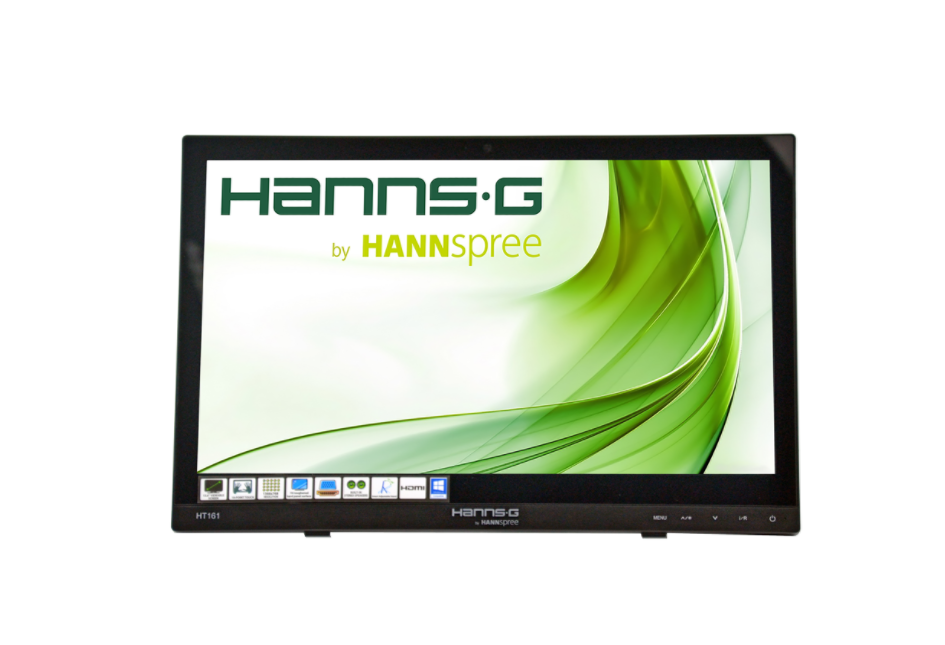 Hannspree HT161HNB 15.6 Inch 1366 x 768 Pixels HD VGA HDMI Touchscreen Monitor - NWT FM SOLUTIONS - YOUR CATERING WHOLESALER