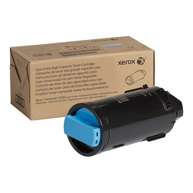 Xerox Cyan High Capacity Toner Cartridge 16.8k pages for VLC600 - 106R03920 - NWT FM SOLUTIONS - YOUR CATERING WHOLESALER