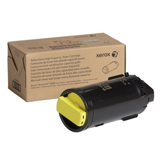 Xerox Yellow High Capacity Toner Cartridge 16.8k pages for VLC600 - 106R03922 - NWT FM SOLUTIONS - YOUR CATERING WHOLESALER