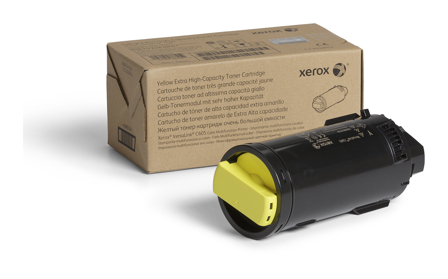 Xerox Yellow High Capacity Toner Cartridge 16.8k pages for VLC605 - 106R03934 - NWT FM SOLUTIONS - YOUR CATERING WHOLESALER