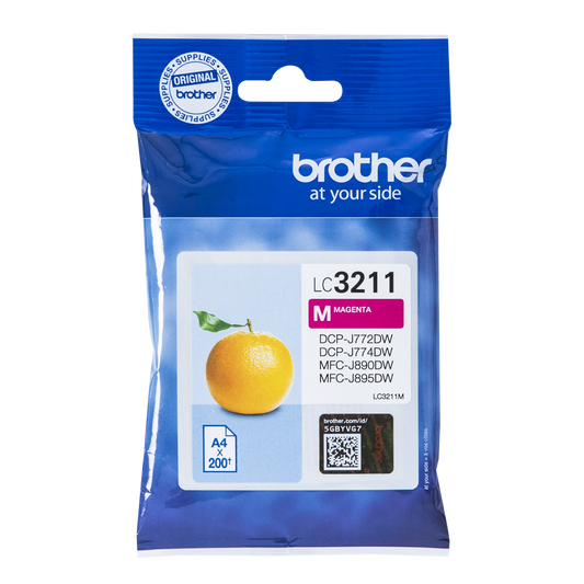 Brother Magenta Ink Cartridge 12ml - LC3211M - NWT FM SOLUTIONS - YOUR CATERING WHOLESALER
