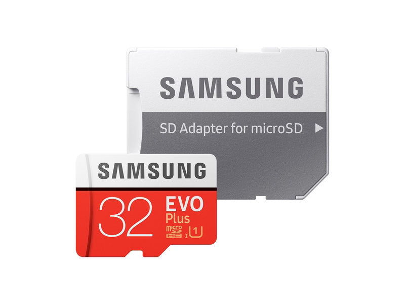 Samsung 32GB Evo Plus MicroSD Flash Card - NWT FM SOLUTIONS - YOUR CATERING WHOLESALER