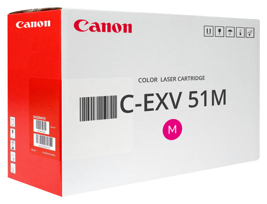 Canon EXV51M Magenta Standard Capacity Toner Cartridge 60k pages - 0483C002 - NWT FM SOLUTIONS - YOUR CATERING WHOLESALER