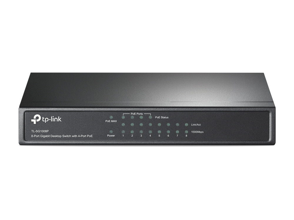 TP Link 8Port Gigabit Unmanaged PoE Switch with - NWT FM SOLUTIONS - YOUR CATERING WHOLESALER
