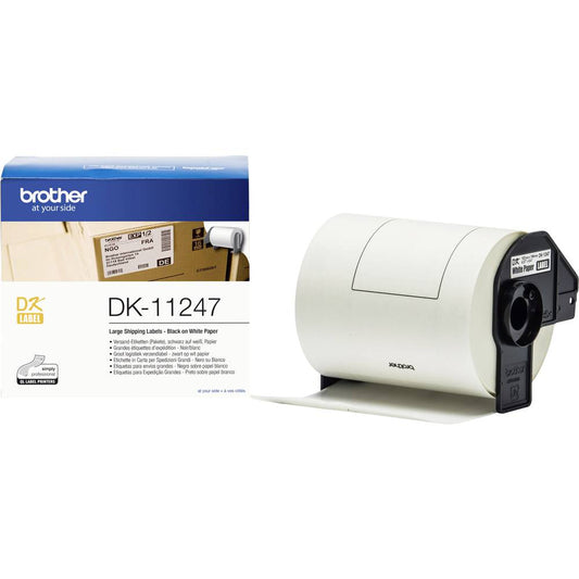 Brother Shipping Label Roll 103mm x 164mm 180 labels - DK11247 - NWT FM SOLUTIONS - YOUR CATERING WHOLESALER