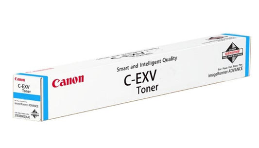 Canon EXV51C Cyan Standard Capacity Toner Cartridge 60k pages - 0482C002 - NWT FM SOLUTIONS - YOUR CATERING WHOLESALER