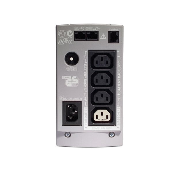 APC Back-UPS Standby Offline 0.5 kVA 500VA 300W 4 AC Outlets