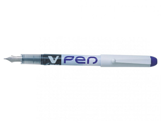 Pilot V-Pen Erasable Disposable Fountain Pen Violet (Pack 12) - 631101208 - NWT FM SOLUTIONS - YOUR CATERING WHOLESALER