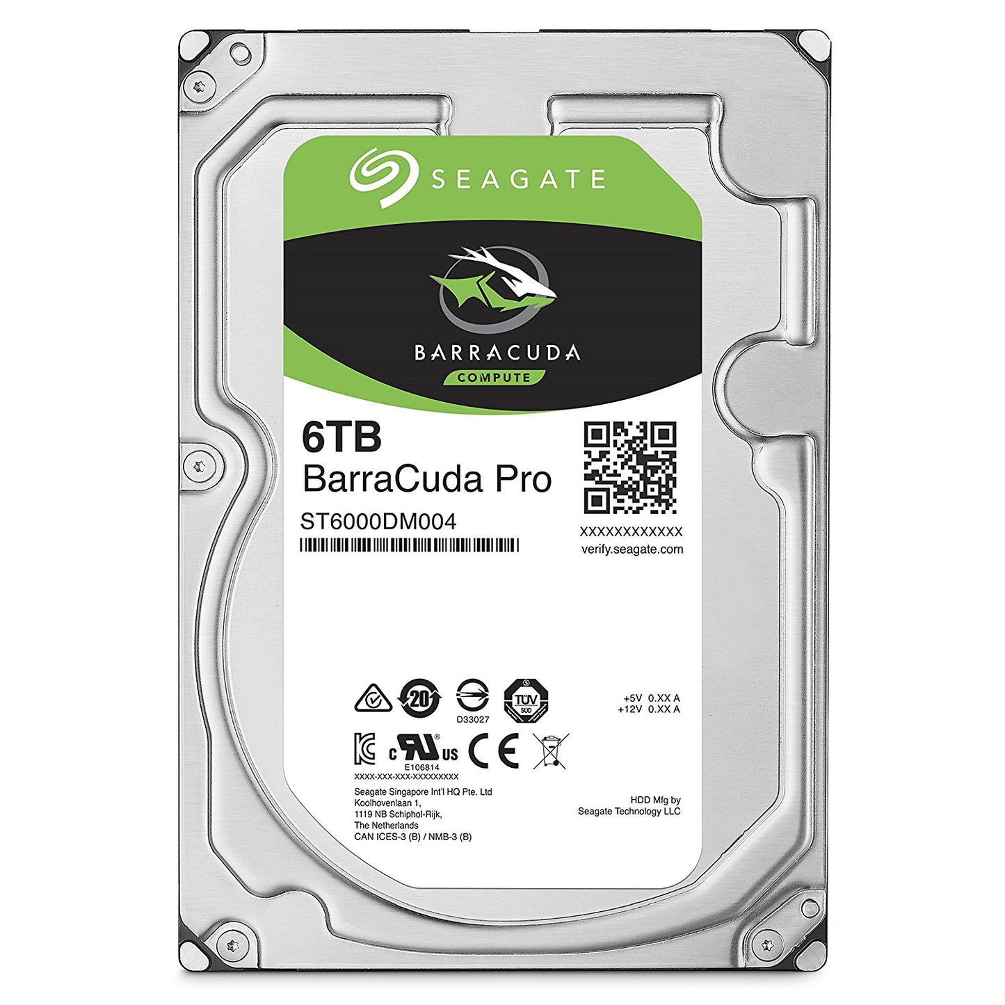 Seagate 6TB BarraCuda SATA 3.5 Inch Internal Hard Drive - NWT FM SOLUTIONS - YOUR CATERING WHOLESALER