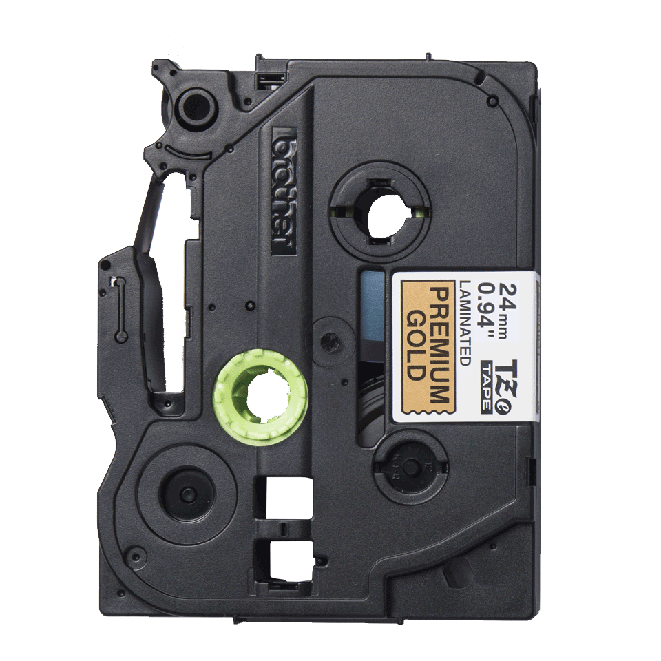 Brother Black On Gold Label Tape 24mm x 8m - TZEPR851