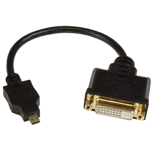 StarTech.com Micro HDMI to DVI D Adaptor - NWT FM SOLUTIONS - YOUR CATERING WHOLESALER