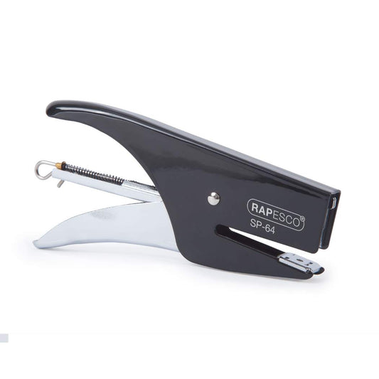 Rapesco SP-64 Plier 12 Sheet Black and Chrome - 1267 - NWT FM SOLUTIONS - YOUR CATERING WHOLESALER