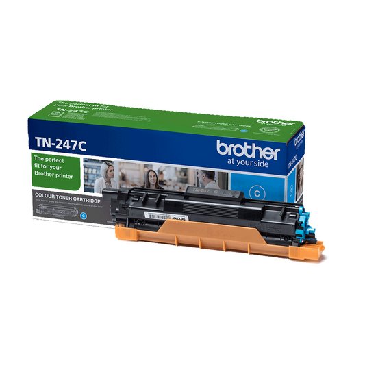 Brother Cyan Toner Cartridge 2.3k pages - TN247C - NWT FM SOLUTIONS - YOUR CATERING WHOLESALER