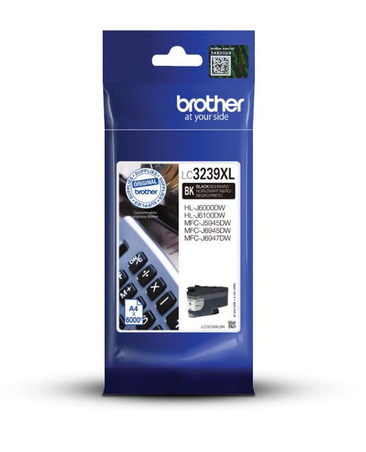 Brother Black High Capacity Ink Cartridge 128ml - LC3239XLBK - NWT FM SOLUTIONS - YOUR CATERING WHOLESALER