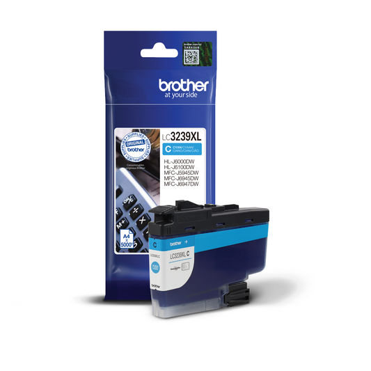 Brother Cyan High Capacity Ink Cartridge 50ml - LC3239XLC - NWT FM SOLUTIONS - YOUR CATERING WHOLESALER