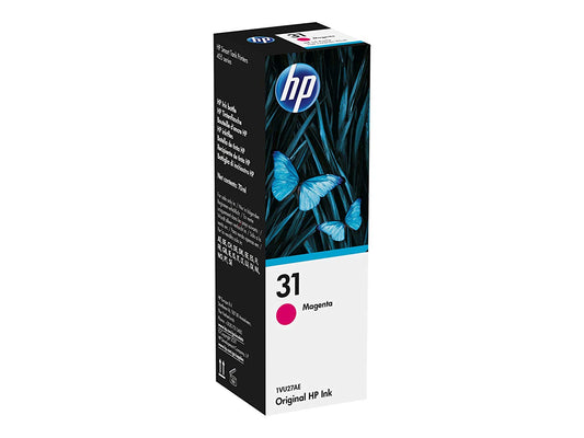 HP 31 Magenta Standard Capacity Ink Bottle 8K pages- 1VU27AE - NWT FM SOLUTIONS - YOUR CATERING WHOLESALER
