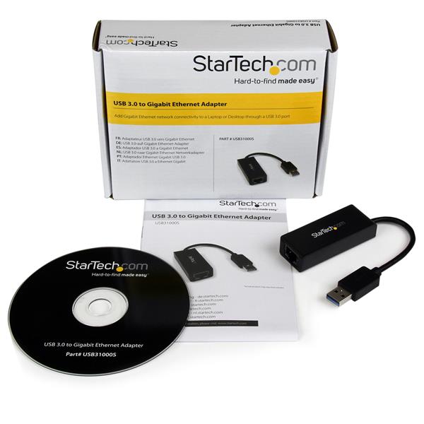 StarTech.com USB 3.0 to Gigabit Ethernet NIC Network