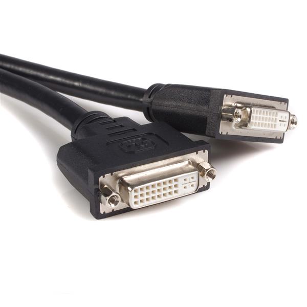 StarTech.com 8in LFH 59 to Dual DVI I DMS 59 Cable