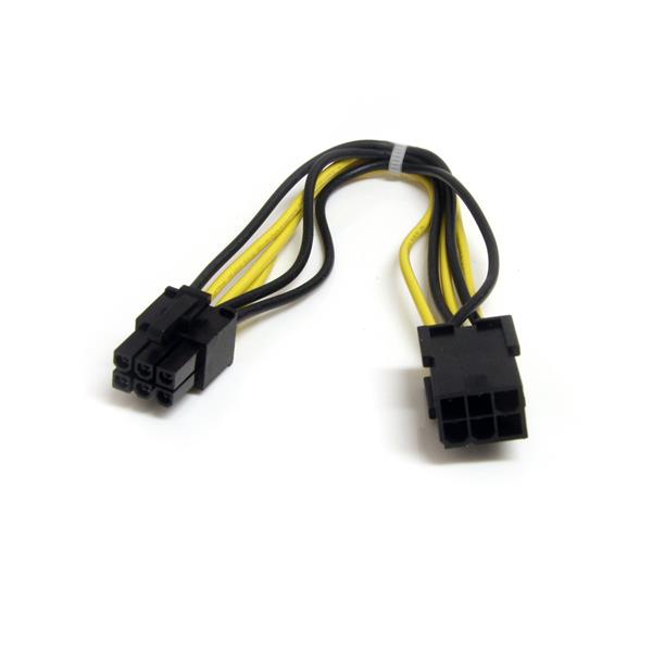 StarTech.com 8in 6 pin PCI Power Extension Cable - NWT FM SOLUTIONS - YOUR CATERING WHOLESALER