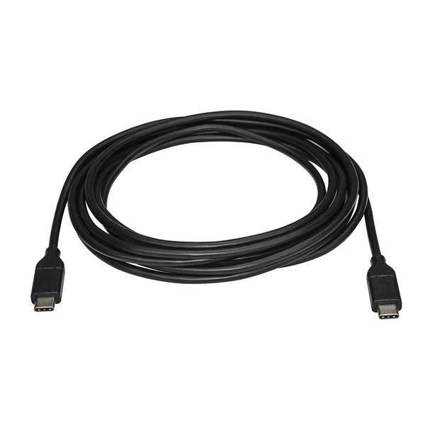 StarTech.com 3m USB C to USB C Black Cable