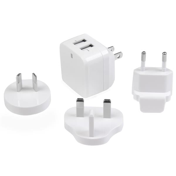 StarTech.com Dual Port USB Wall Charger