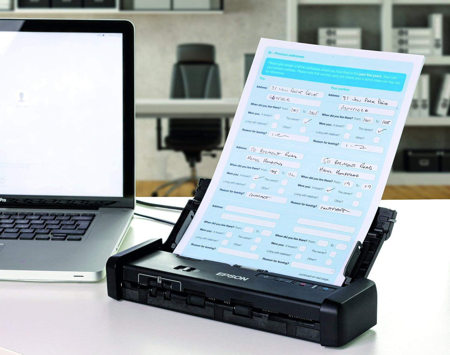 Epson Workforce DS310 Scanner