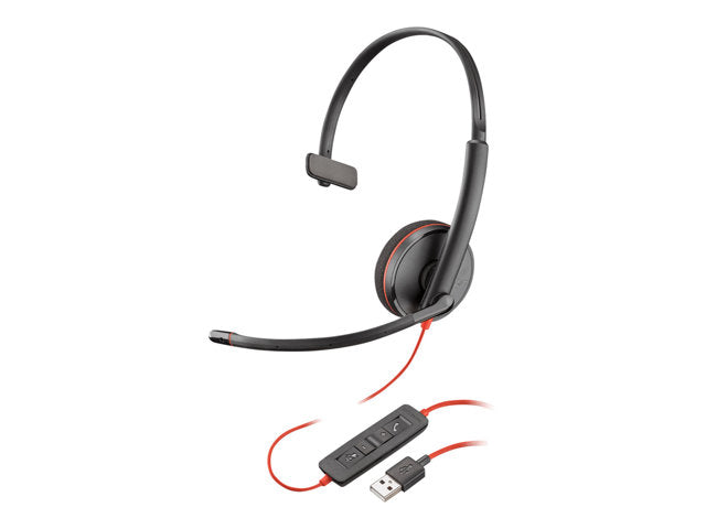 Poly Blackwire C3210 USB A Headset - NWT FM SOLUTIONS - YOUR CATERING WHOLESALER
