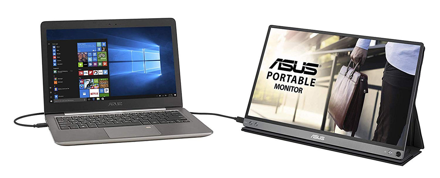 Asus ZenScreen Go MB16AP 15.6 Inch 1920 x 1080 Pixels Full HD IPS Panel USB-C Monitor