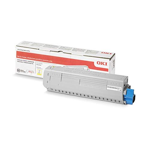 OKI Yellow Toner Cartridge 10K pages - 46861305 - NWT FM SOLUTIONS - YOUR CATERING WHOLESALER