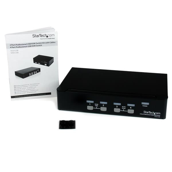 StarTech.com SV431USB KVM switch USB 4 ports