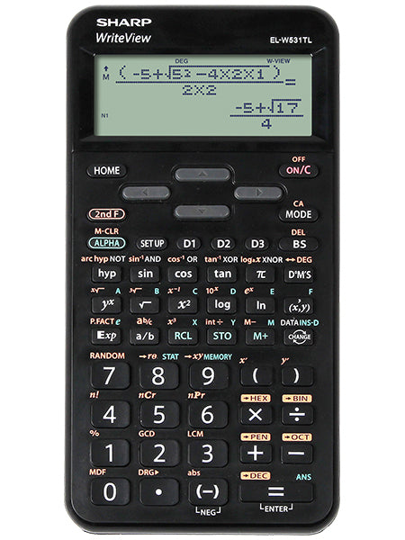 Sharp ELW531T 16 Digit Scientific Calculator Black SH-ELW531TLBBK - NWT FM SOLUTIONS - YOUR CATERING WHOLESALER