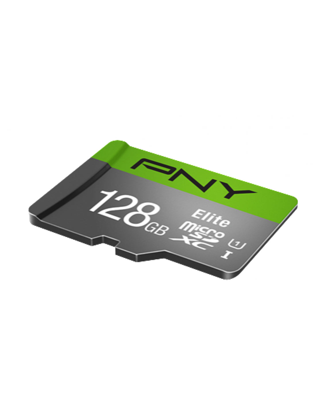 PNY 128GB Elite CL10 UHS1 MicroSDXC and Adapter