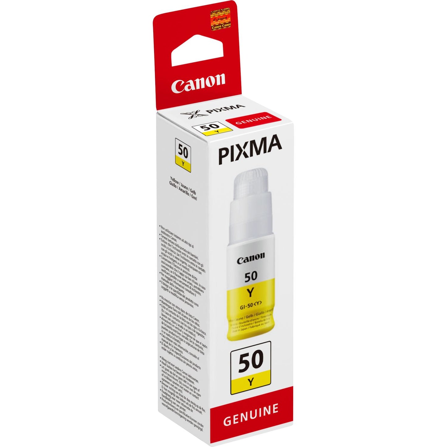 Canon GI-50Y Yellow Standard Capacity Ink Bottle 70 ml - 3405C001