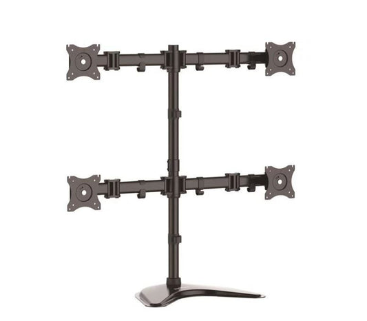 StarTech.com Heavy Duty Steel Quad Monitor Stand - NWT FM SOLUTIONS - YOUR CATERING WHOLESALER