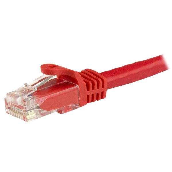 StarTech.com 3m Red GB Snagless RJ45 UTP Cat6 Patch