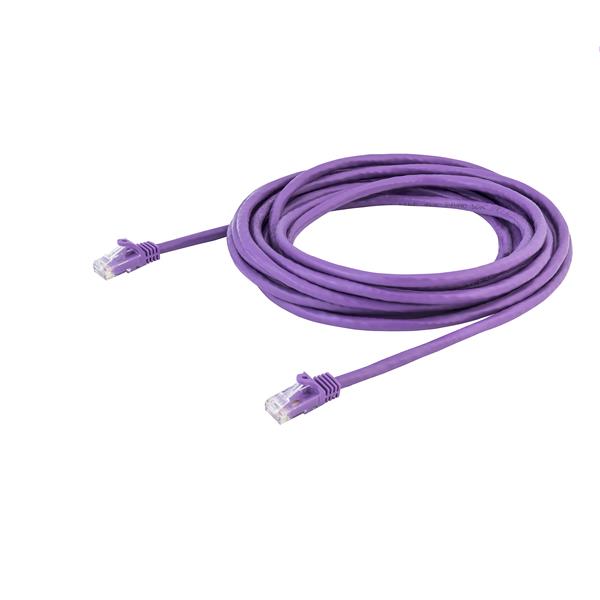 StarTech.com 5m Purple Snagless Cat6 Patch Cable