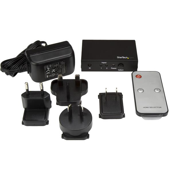 StarTech.com 2Port HDMI Switch 4K 60Hz